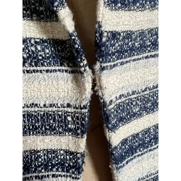 DKNY Tweed Striped Blazer Jacket 8 - Picture 4 of 16